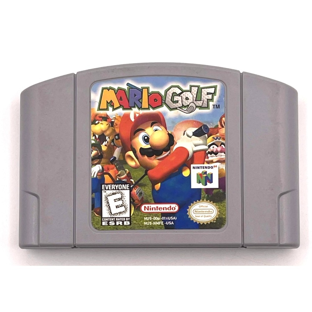 Mario Golf (Nintendo 64, N64) Game - Authentic - Tested and working!